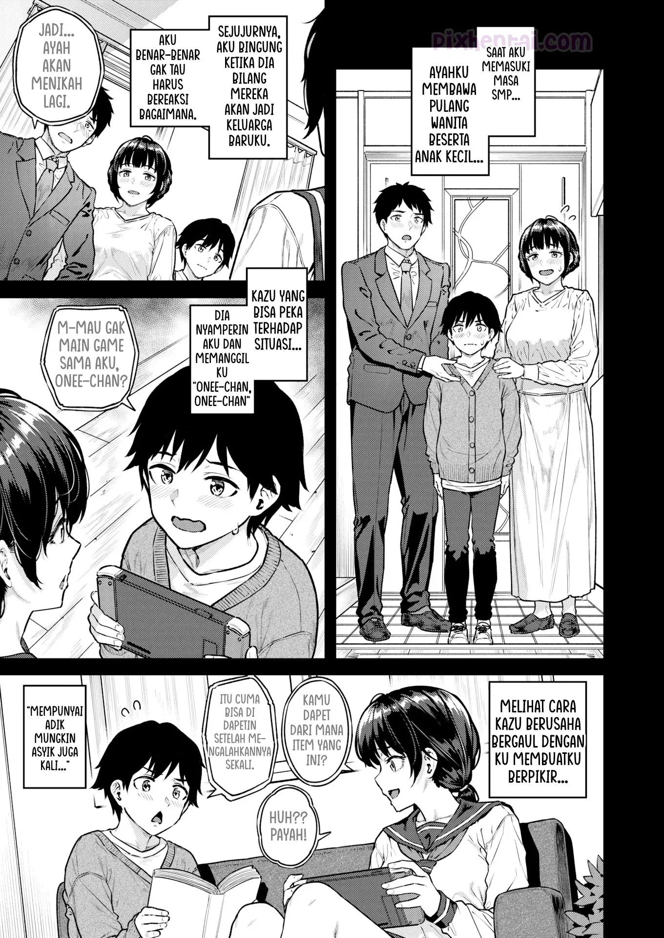 Komik hentai xxx manga sex bokep Her Exciting Body Gairah Sex Kakak Tiri Cantik 3